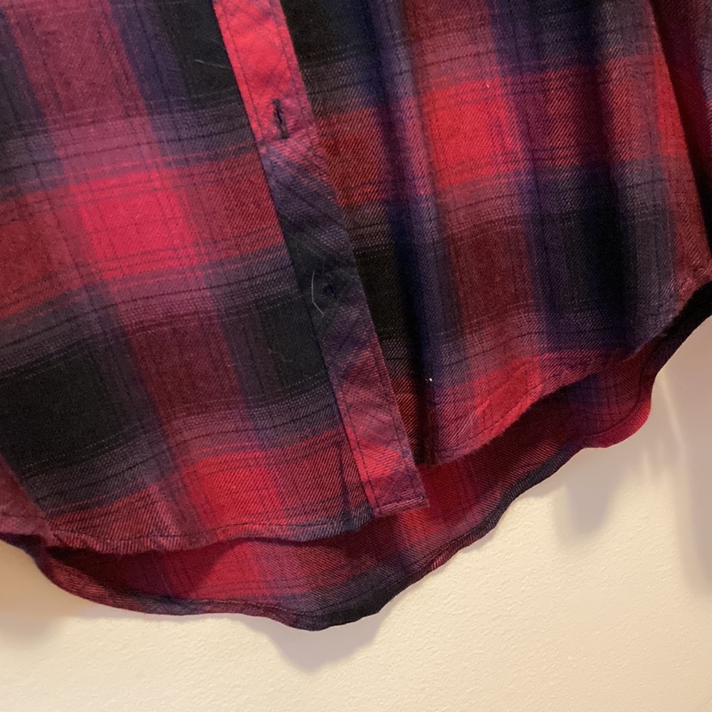 Arizona Jean Co Plaid Shirt Size XS Womens - Picture 7 of 7